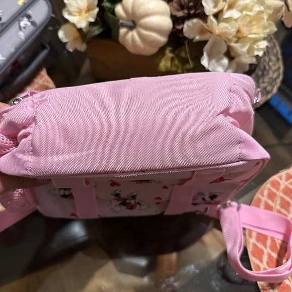 Minnie Mouse Kids cold pack lunch box - nwot never used. Pink & Red - Picture 4 of 5